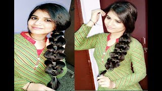 pull through braid-Two strand braid hairstyle || latest updates 2018