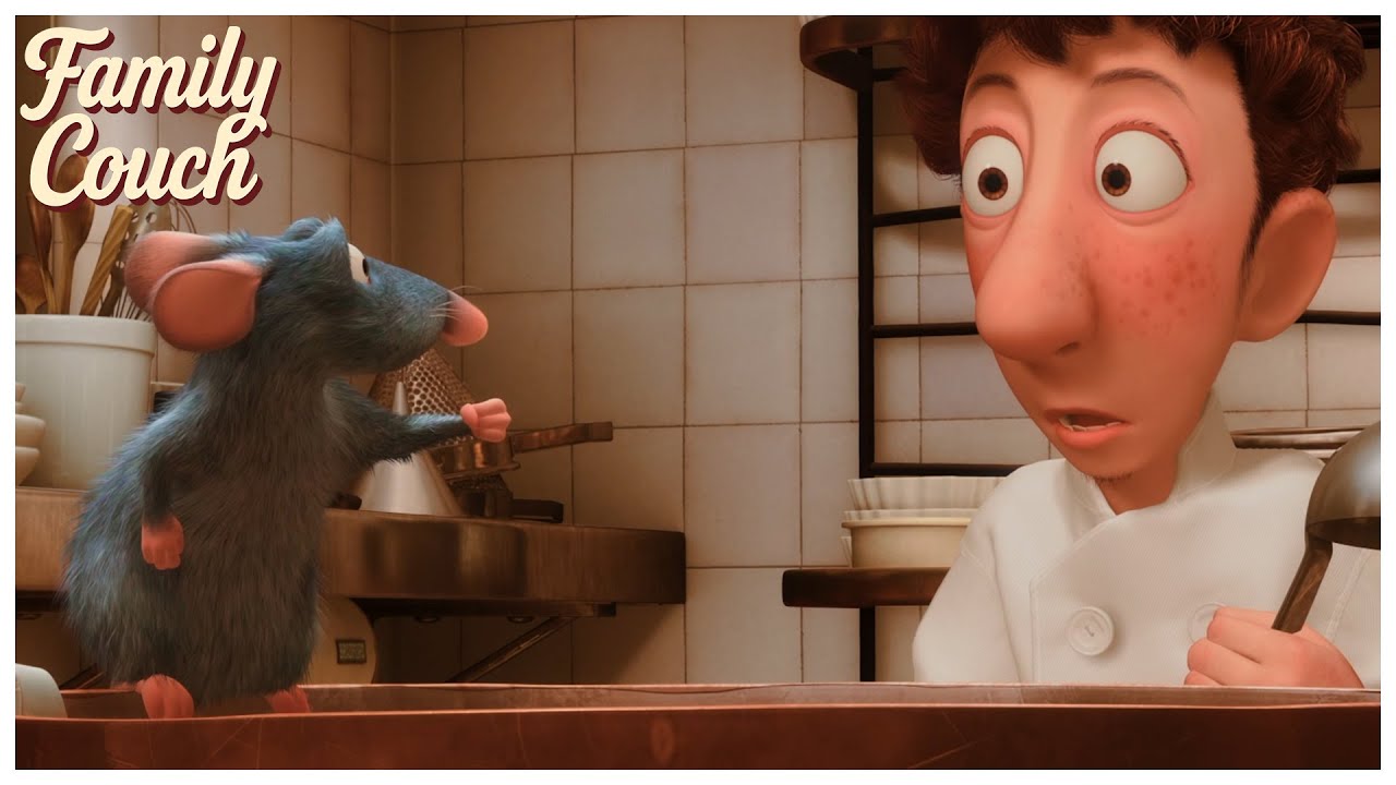 Remy’s First Time Cooking in Gusteau’s Kitchen! | Ratatouille (2007) | Disney Movie Scene