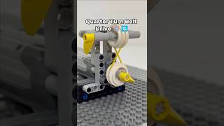 LEGO Quarter Turn Belt Drive⚙️🔄#LegoTechnic#Engineering