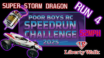 🔥 2025 Poor Boys RC Speed Run Challenge | Run 4 - Brushed