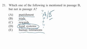 LSAT reading comprehension law passage: Sowell recognition