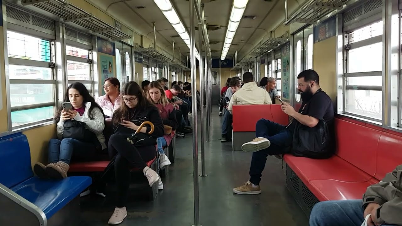 Trensurb - Série 100 TUE 115 Anchieta x Esteio (Sentido Novo Hamburgo).