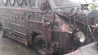 🚗Авто в стиле стимпанк (Auto steampunk). 🚐Самодельное авто своими руками в Майкопе.