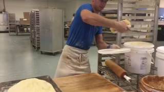 Making the perfect apple fritter