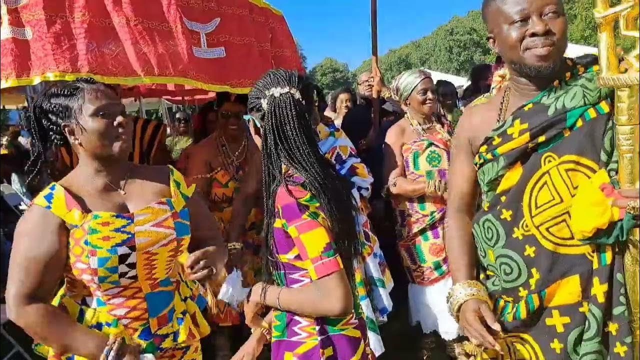 Okyeman Association of Chicago GhanaFest Affiliate Parade Afro