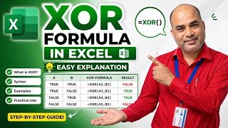 26 April 2026 How to use the XOR Function | XOR Logical Function With Example