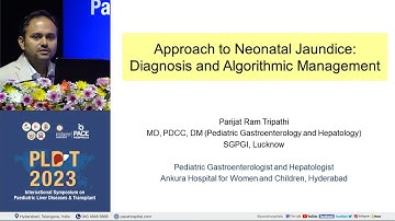 Approach to Neonatal Jaundice: Diagnosis and Algorithmic Management | PLDT 2023