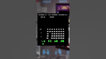 Space Invaders - A Short History - University Global Gaming History Homework #shorts #spaceinvaders