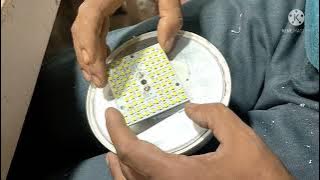 Cara Memperbaiki / Reparasi Lampu LED Philips 27 Watt Jumbo (Trick Repair LED Philips 27 Watt)