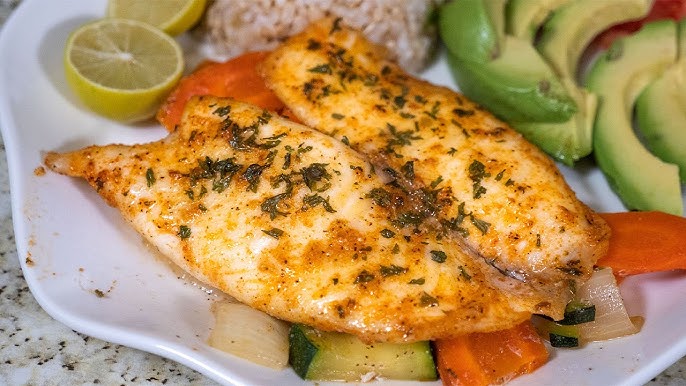 PESCADO TILAPIA AL HORNO - Simple Recetas Saludables - YouTube