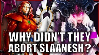 Why Didn't the Eldar Just Stop the Birth of Slaanesh? | Warhammer 40k Lore