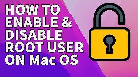 Enable Root User on Mac!