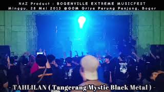 TAHLILAN (Tangerang Mystic Black Metal) | Live at BOGENVILLE EXTREME MUSICFEST #2023  🔥