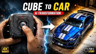 how to make viral cube to car transformation AI videos  screenshot 4