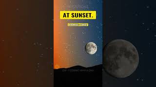 When Does the Full Moon Rise? Look East at Sunset #Shorts When Does the Full Moon Rise? Look East at Sunset #Shorts
