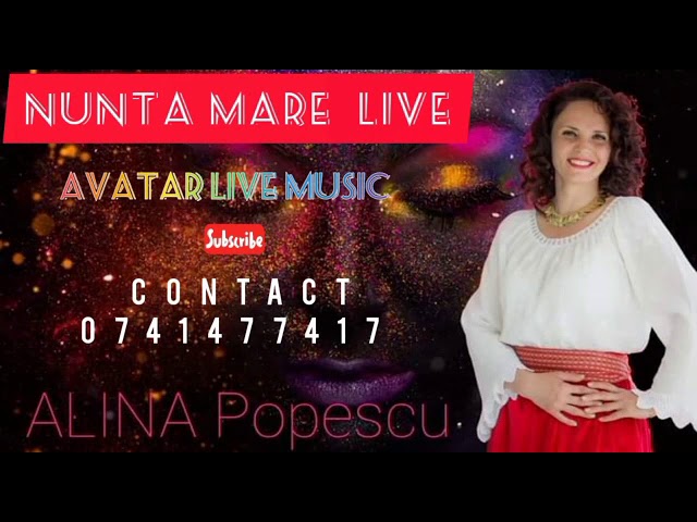 Cel mai tare colaj de sârbe la nunta LIVE 2021 Alina Popescu & AVATAR LIVE MUSIC class=