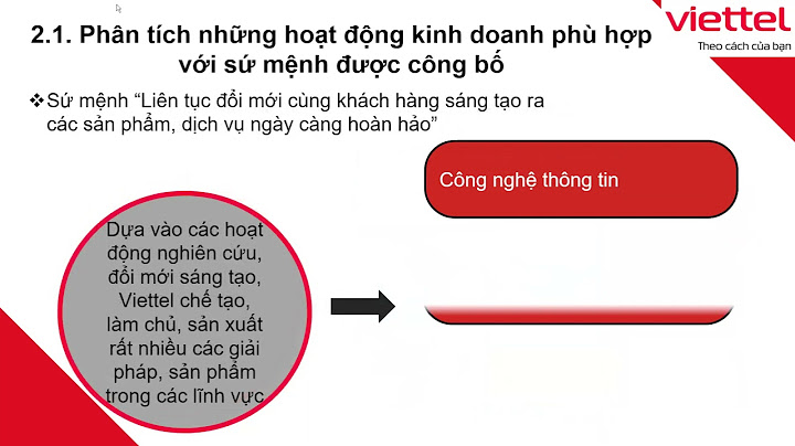 Bài thuyết trình về văn hóa doanh nghiệp viettel