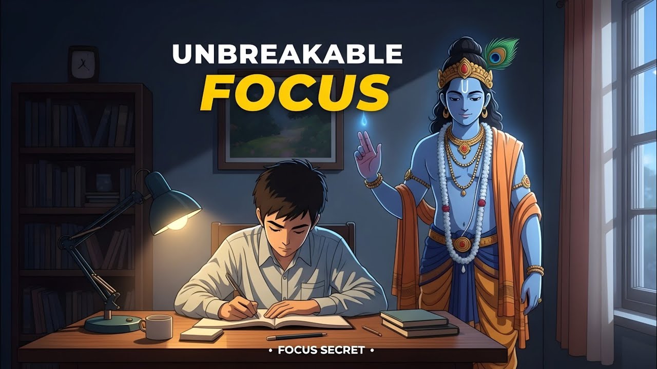 Krishna’s Study Code: 5 Rules Every Student Must Follow | Focus & Success Motivation