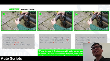 FFmpeg Tutorial - How to change the speed of a video   Custom value video speed up and slow down