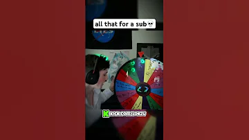 Bro Did All That For A Sub Kick Omeglelaughs Challenge 