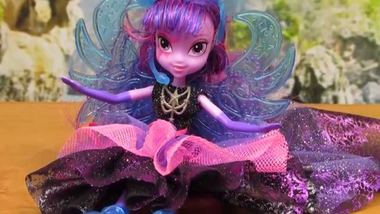 Swarovski Pony バングル ターコイズブルー×パープルカラー My Little Pony Equestria Girls Rainbow Rocks Deluxe Dress Twilight