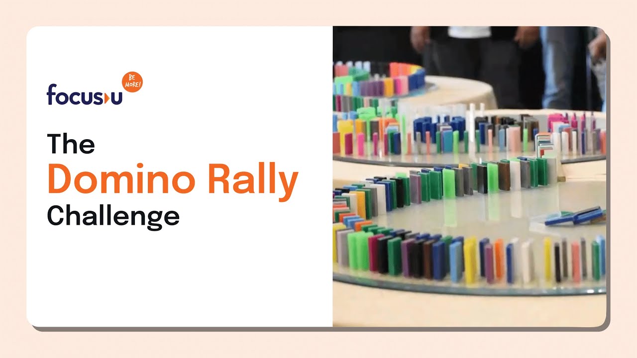 The Domino Rally Challenge - YouTube