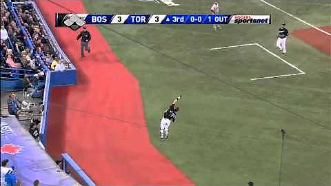 2011/09/07 Arencibia's nice grab
