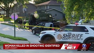 Sarpy County officials identify woman killed, man injured in Papillion shooting