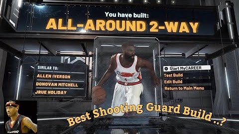 THE BEST SHOOTING GUARD BUILD 2K20 !! SUPER OVERPOWERED DEMIGOD