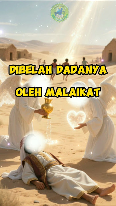 Inilah kisah rosul || Di belah dadanya oleh malaikat #kisahislami #jejakislam #shorts