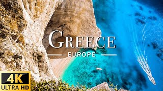 Greece 4K - Scenic Relaxation Film With Calming Music  (4K Video Ultra HD)