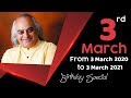 3 March || Birthday Special || 3 March 2020 to 3 March 2021 || Pt. Ajai Bhambi ||