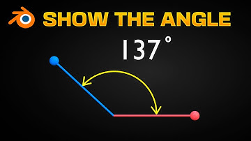 How to get the ANGLE of 2 Vectors in Blender - Geometry Nodes
