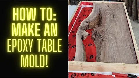 THE EASIEST WAY TO MAKE AN EPOXY MOLD/ FRAME!!!