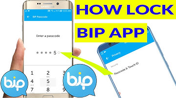 Bip App Me Lock Kaise Lagaye | BIP App Setting || Bip App Tips And Tricks