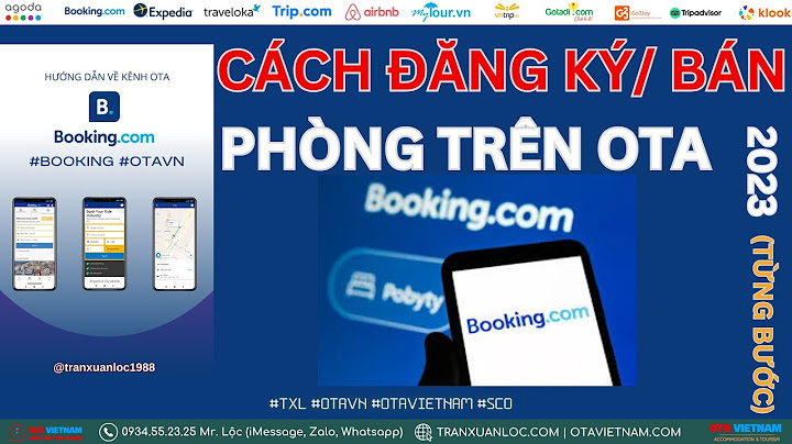 Hướng dẫn cách bán phòng trên booking