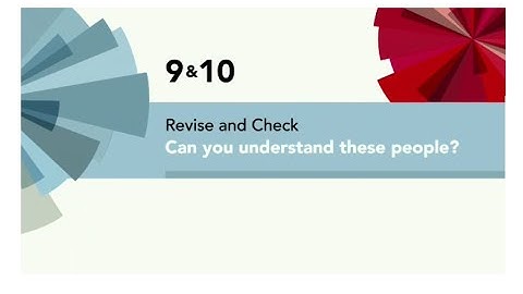 English File 4thE - Elementary - Revise and Check 9&10