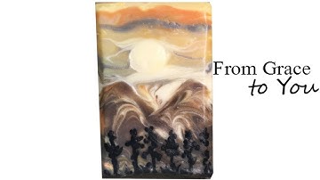 CREATING SOAP ART- CHAPTER 3 Using the Sea Swirl to Make a Simple Cold Process Soap Painting