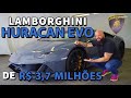 Demos uma volta no Lamborghini Huracan Evo de R$ 3,7 milhões