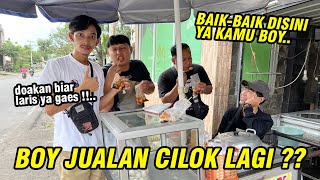 Boy minta ijin jualan cilok lagi !! KALI INI KAMI GAK BISA NGELARANG LAGI