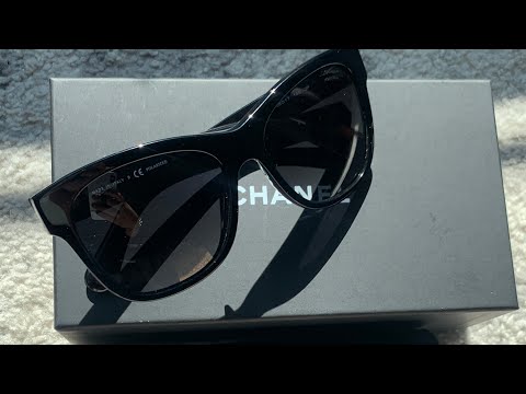 Chanel Square Sunglasses Unboxing (Ref # 5380) 