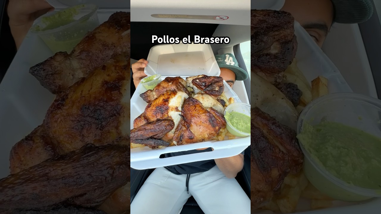 Finally tried some of the best Rotisserie Chicken in LA? 📍Pollos el Brasero
