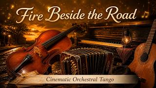 Fire Beside the Road | Cinematic Cello Tango with Bandoneon