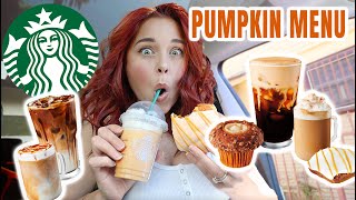 Trying Starbucks 2022 FALL Menu - Pumpkin Spice As Good As It Was Last Year?