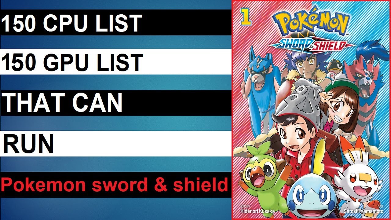 Can Your PC Run Pokemon sword and shield Minimum System