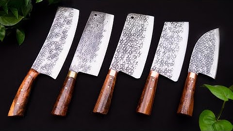 Những Mẫu Dao Chặt Gà Phiên Bản Chống Dính - Hàng Chuẩn Của HTX Dao Phúc Sen