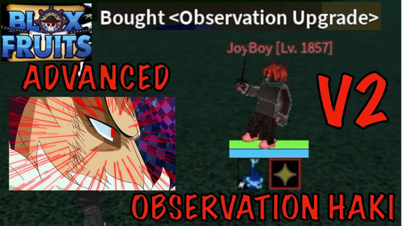Why cant i get the observetion effect even its max : r/bloxfruits
