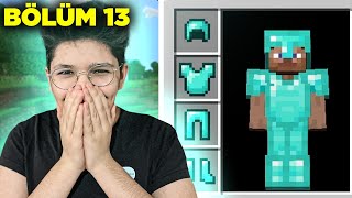 FULL ELMAS SET OLDUM 🤩 MİNECRAFT 13. BÖLÜM