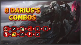 ALL DARIUS COMPLETE COMBOS || WILD RIFT GUIDE