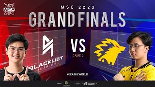 [EN] MSC Grand Finals | BLACKLIST INTERNATIONAL VS ONIC | Game 2